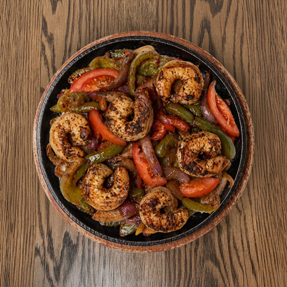 Fajitas de Camarón.