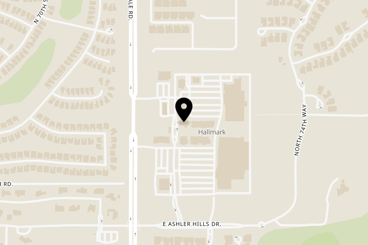 Map showing the location of La Cocina - Authentic Mexican kitchen on 32527 N Scottsdale Rd in Scottsdale
